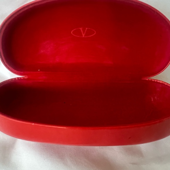 AUTHENTIC VALENTINO Black STUDDED W RHINESTONE SIDES. W case, worn once - Picture 10 of 10